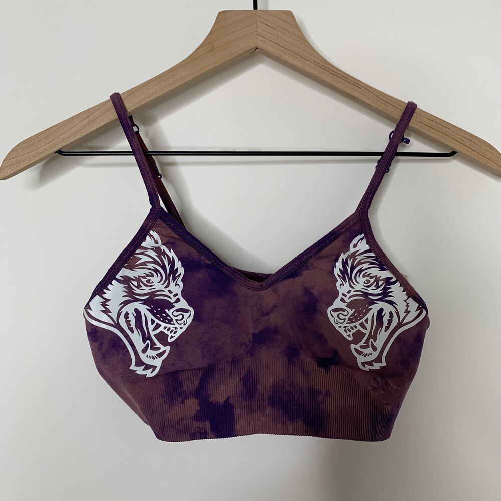 Darc Sport She Dual Seamless Everson Sports Bra Purple Small Womens